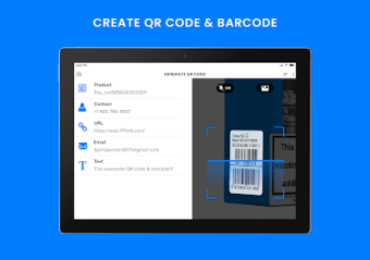 QR  Barcode Scanner and Generator