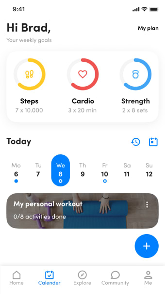 Transcend Fitness App
