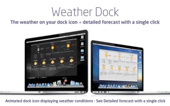 Weather Dock: Accurate desktop forecast report Pro