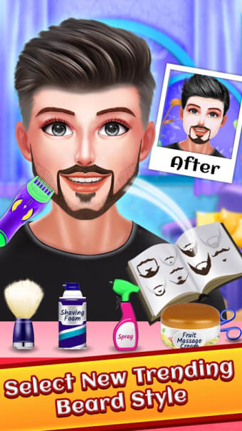 Celebrity Beard Salon Makeover - Indian Salon Game