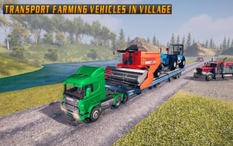 Modern Farming Machines Transporter Truck