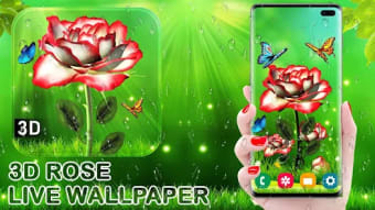 Rose Live Wallpaper 3D Effects