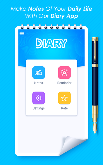 Diary with Lock Save Memories