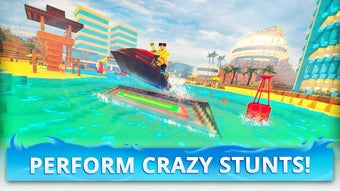 Jet Ski Craft: Building & Exploration Jetski Games