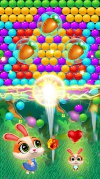 Bunny Pop Bubble Shooter