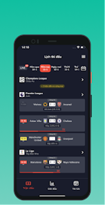 Football fixtures for Android - Download