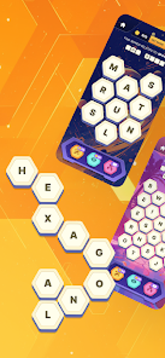 Hexagonal Word Search