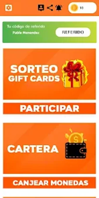 Sortea2 - Tarjetas Regalo