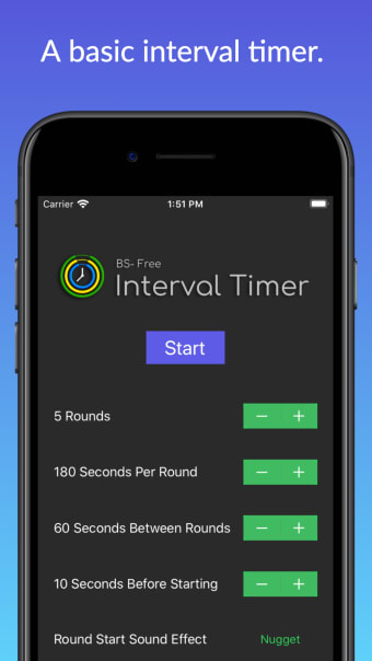 BS-Free Interval Timer