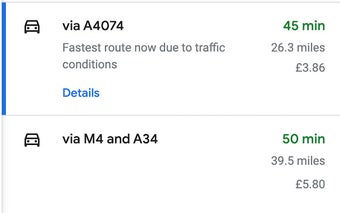 Google Maps Fuel Cost Calculator for Google Chrome - Extension Download