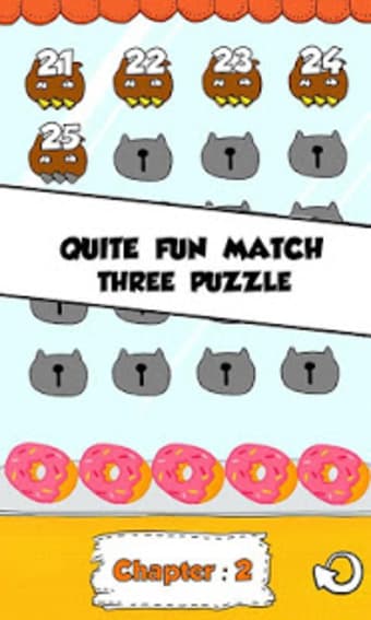 Cat Match Three Puzzle