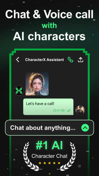 CharacterX: Chat with AI Bots