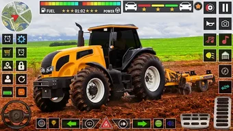 Big Tractor Farming Games 2024