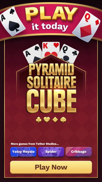 Pyramid Solitaire Cube