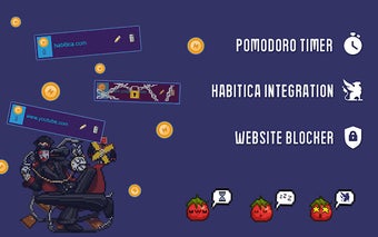 Habitica Pomodoro SiteKeeper