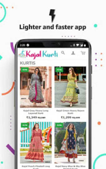KajalKurti Online Shopping App