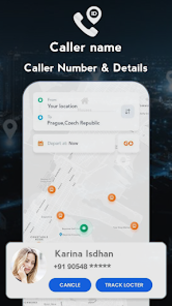 Caller Name  Location Tracker