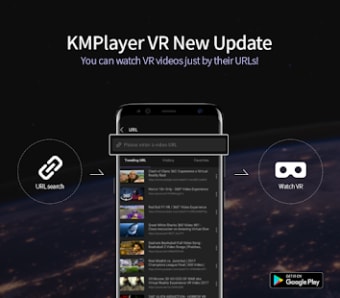 KMPlayer VR 360degree Virtual Reality