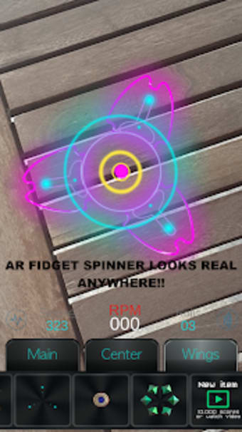 Real Fidget Spinner 3D AR