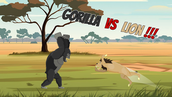 Hybrid Arena: Gorilla vs Lion