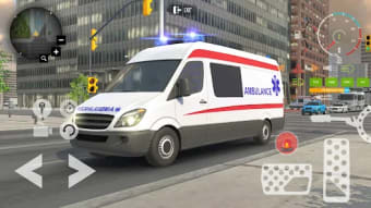 Hospital Ambulance Car Driving