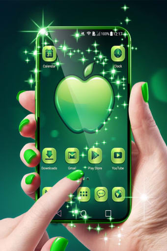 Green Apple Launcher Theme