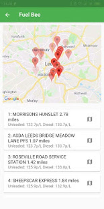 Fuel Bee - Check Fuel Prices in the UK