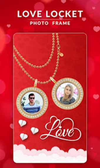 Love Locket Photo Frame - Locket Photo Frame