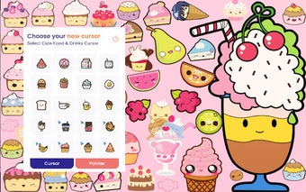 Cute Food & Drinks Cursor