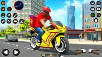 Pizza Delivery Bike Games 3D