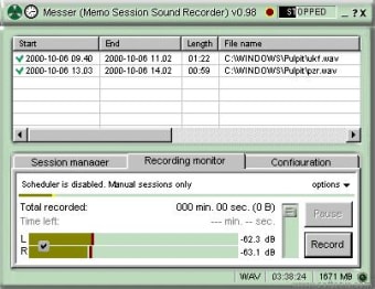Messer - Memo Session Sound Recorder