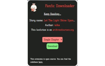 Fanfiction Downloader