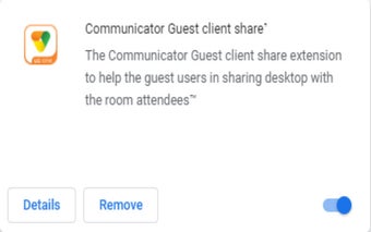 Communicator Guest Client Share