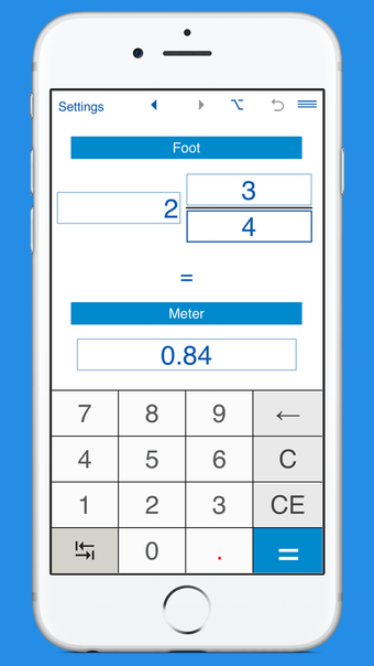 Feet to Meters and Meters to Feet length converter