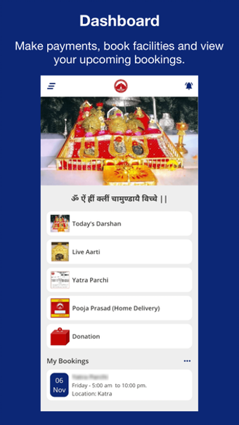 MATA VAISHNODEVI APP