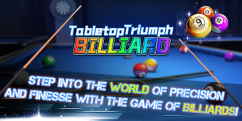 Tabletop Triumph Billiard