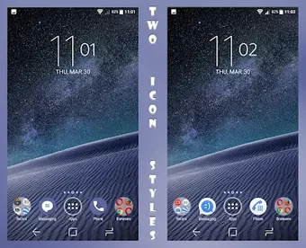 Desert Night Theme For Xperia