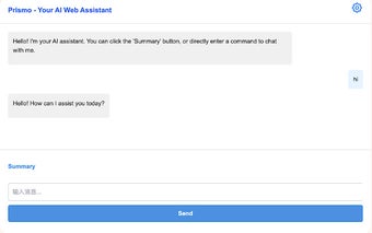 Prismo - Your AI Web Assistant