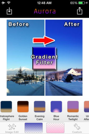 Aurora by FANG - Fast Gradient Image Editor