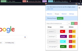 Jamesloon's Chrome Auto Tab Grouping