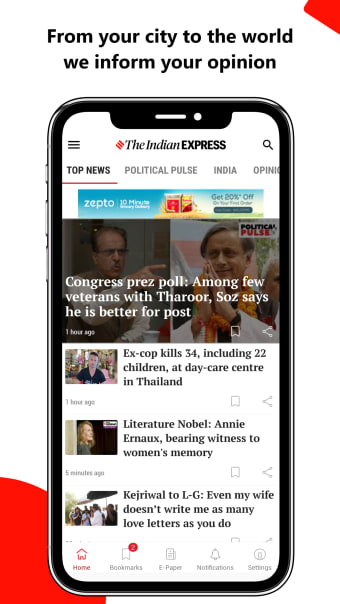 Indian Express News  Epaper