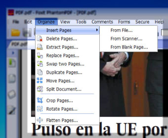 how to rotate and save pdf foxit