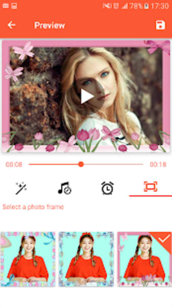 Video Maker from Photos Music  video editor