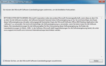 Microsoft Office 2010 Service Pack 1 (SP1)