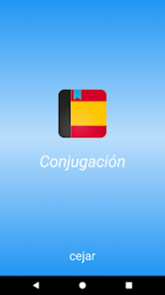 Conjugación española