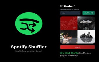 Spotify Shuffler: Perfectly Randomize Your Playlists