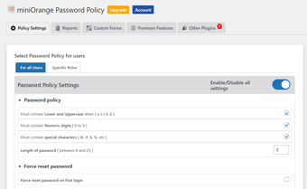 Password Policy Manager  Password Manager