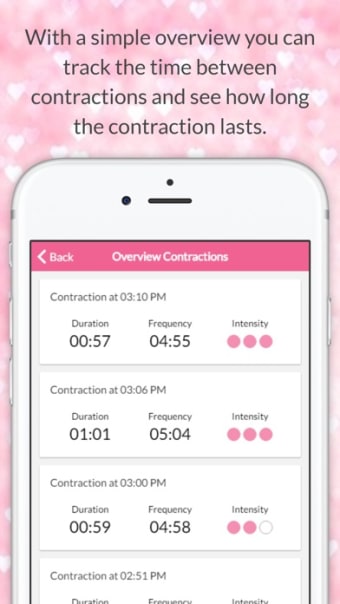 Pregnancy Contractions Timer