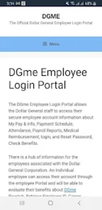 DGme Portal