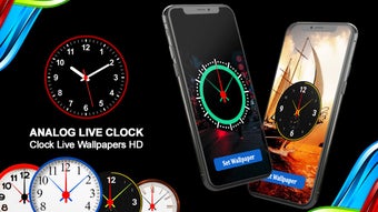 Smart Night Clock Wallpaper